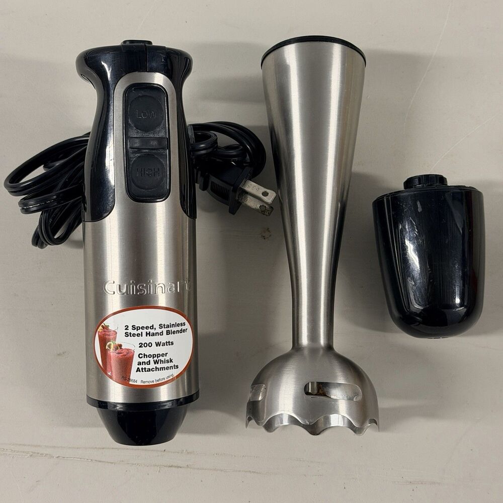 Cuisinart 2 Speed Stainless Steel Hand Blender 200w Motor